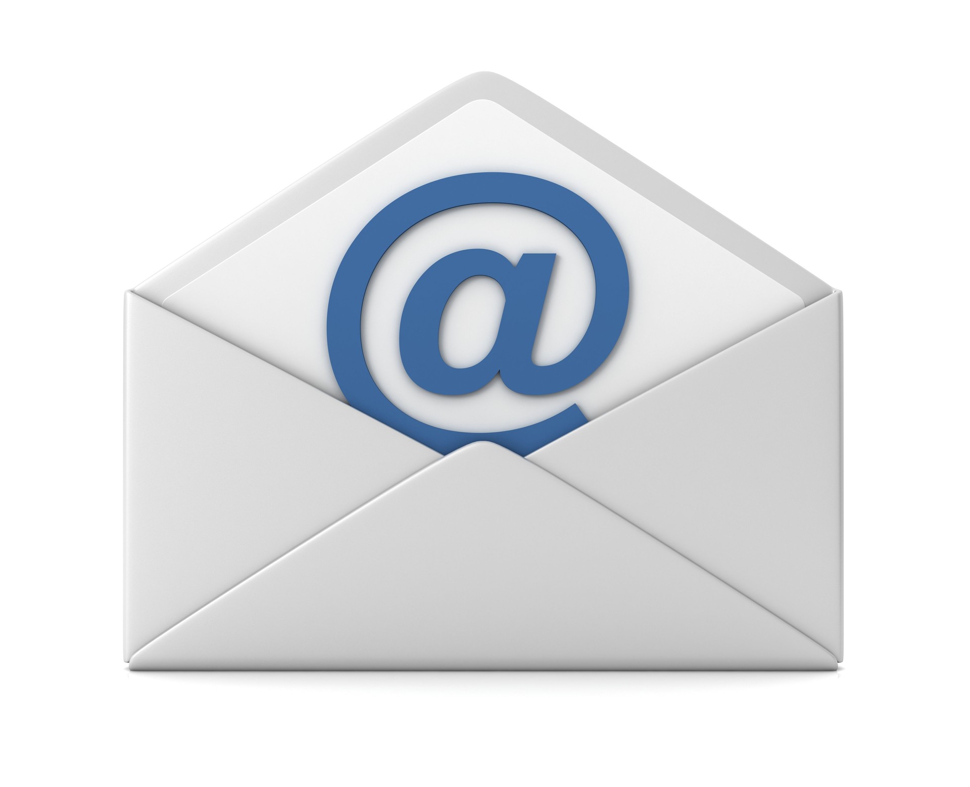 e-mail symbol with envelope